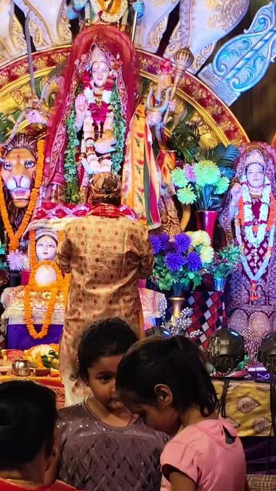 तिवरानी टोला स्थित काली मंदिर में आयोजित हुआ देवी जागरण,,,,,,