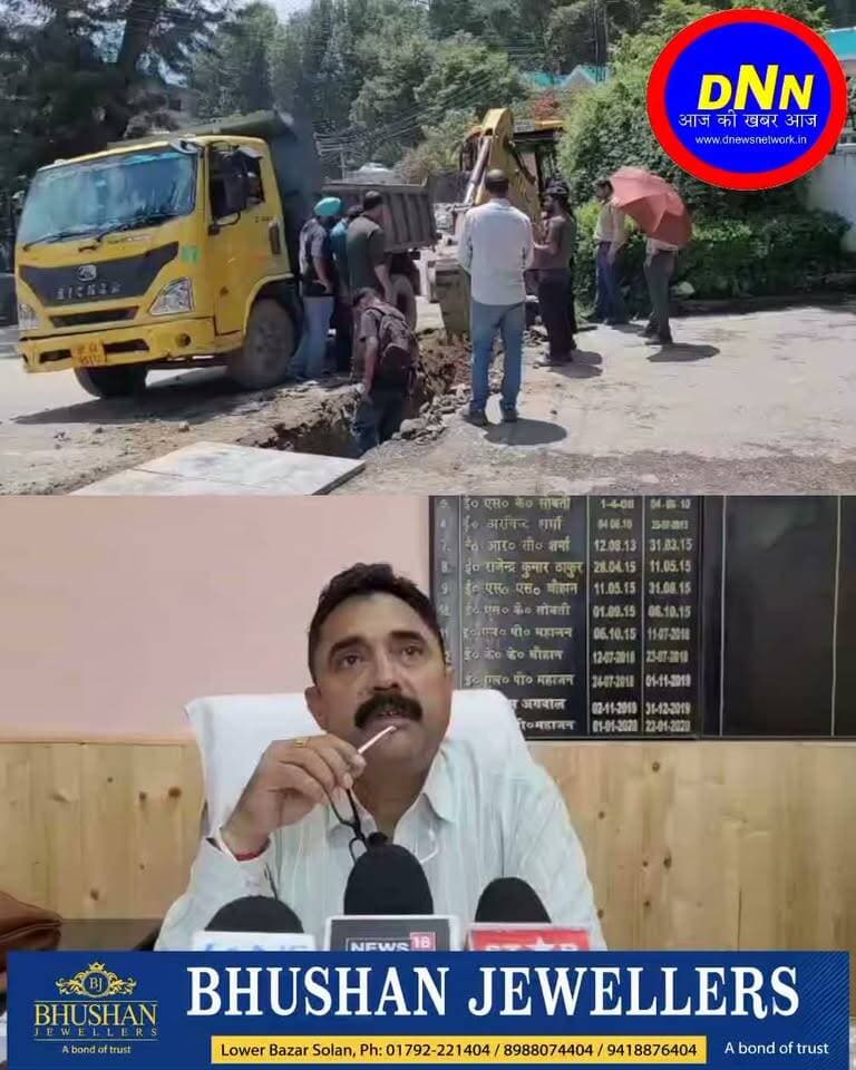 जल्द पूरा होगा सोलन में फुटपाथ के निर्माण का कार्य