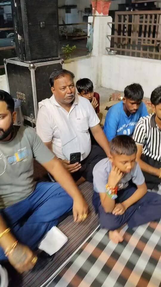 गांव दुसानी से गोगा जी महाराज का जागरण