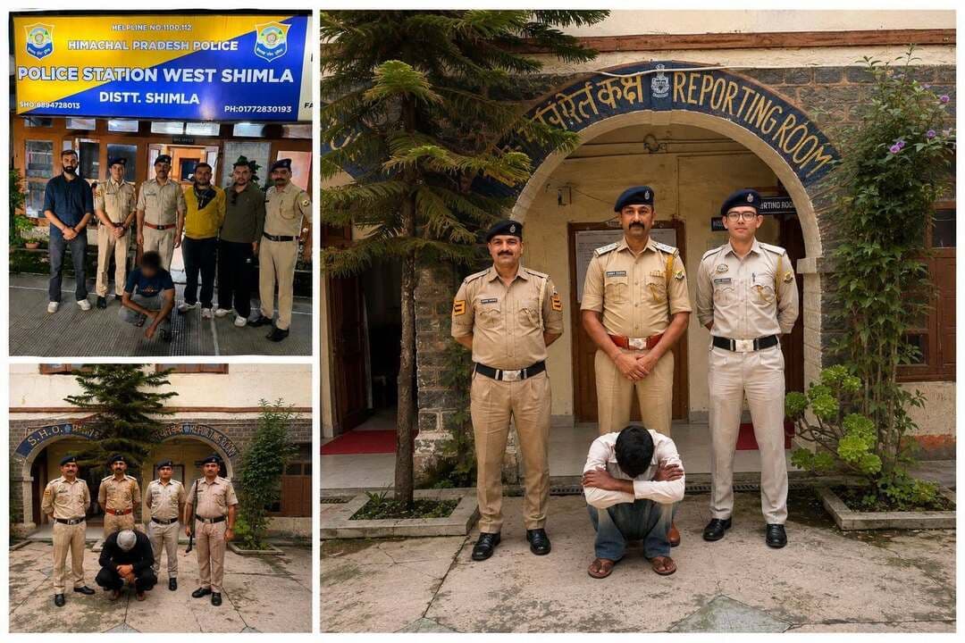 शिमला पुलिस का नशा तस्करों पर बड़ा प्रहार, तीन अंतरराज्यीय तस्कर गिरफ्तार; अबूधाबी भाग रहा आरोपी एयरपोर्ट से दबोचा
शिमला पुलिस द्वारा नशे के संगठित नेटवर्क्स को प्रभावी तरीके से डिस्मेंटल करते हुए तीन बड़े अंतर्राज्यीय तस्करों को गिरफ्तार किया गया है।
पहले मामले में, स्पेशल सेल, जिला शिमला द्वारा दिनांक 03 अगस्त 2026 को शोघी के निकट 1.120 किलोग्राम हाई ग्रेड हेरोइन के साथ आरोपी विजय कुमार को गिरफ्तार किया था। विजय से जुड़े बैकवर्ड लिंकज को सफलतापूर्वक वर्कआउट करते हुए पुलिस अब इस नेटवर्क की एक और महत्वपूर्ण कड़ी तक पहुंच गई है।
मामले की जांच के दौरान आरोपी विजय कुमार से पूछताछ तथा तकनीकी एवं अन्य साक्ष्यों के आधार पर सामने आया था कि उक्त हेरोइन की खेप उसे शुभकरमन सिंह उर्फ सुल्तान पुत्र निर्मल सिंह, निवासी जिला तरनतारन, पंजाब द्वारा उपलब्ध करवाई गई थी। शुभकरमन सिंह को पुलिस द्वारा पूर्व में गिरफ्तार किया जा चुका है।
जांच में शुभकरमन सिंह उर्फ सुल्तान से जुड़े एक अन्य महत्वपूर्ण आरोपी आजाद सिंह पुत्र जयपाल, निवासी नारायणगढ़, जिला अंबाला, हरियाणा की भूमिका सामने आई।
स्पेशल सेल की टीम द्वारा आजाद सिंह की गिरफ्तारी के लिए उसके संभावित ठिकानों पर दबिश दी गई, लेकिन वह पुलिस कार्रवाई की भनक लगने के बाद फरार हो चुका था। जांच में पता चला कि आरोपी देश छोड़कर अबू धाबी भागने की तैयारी कर रहा था और उसने पासपोर्ट तथा टूरिस्ट वीजा भी बनवा लिया था। तकनीकी निगरानी के आधार पर स्पेशल सेल ने आरोपी की लोकेशन अहमदाबाद, गुजरात में ट्रेस की तथा गुजरात पुलिस के साथ एक ज्वाइंट ऑपरेशन चलाकर आरोपी आजाद को अहमदाबाद एयरपोर्ट पर आबू धाबी भागते समय गिरफ्तार कर लिया गया। आरोपी को अहमदाबाद कोर्ट मर पेश करके ट्रांजिट रिमांड हासिल किया गया, और उसे शिमला लाया गया जहां माननीय न्यायालय के समक्ष पेश करने के बाद उसका 03 दिन का पुलिस रिमांड प्राप्त किया गया है।
जांच में यह भी सामने आया है कि विजय कुमार, शुभकरमन सिंह उर्फ सुल्तान तथा आजाद सिंह के बीच संपर्क के लिए Signal App का इस्तेमाल किया जाता था ताकि उनकी गतिविधियां जांच एजेंसियों की नजर से बची रहें।। जांच के अनुसार शुभकरमन सिंह द्वारा उपलब्ध कराई गई हेरोइन की खेप को नेटवर्क के विभिन्न सदस्यों के माध्यम से आगे पहुंचाया जाना था। शुभकर्मन से लेकर उक्त खेप को आज़ाद के माध्यम से विजय तक पोहंचाया गया तथा आरोपी विजय कुमार उक्त 1.120 किलोग्राम हेरोइन की खेप लेकर शिमला पहुंचा था। जिसे शिमला पुलिस के स्पेशल सेल द्वारा इंटरसेप्ट कर बरामद किया गया।
आजाद सिंह की गिरफ्तारी के साथ इस मामले में अब तक तीन आरोपियों को गिरफ्तार किया जा चुका है, जिससे न केवल 1.120 किलोग्राम हाई ग्रेड हेरोइन की बरामदगी के मामले में आगे की कड़ियां सामने आई हैं, बल्कि एक संगठित अंतरराज्यीय नशा सप्लाई नेटवर्क की संरचना को उजागर करने में भी महत्वपूर्ण सफलता मिली है।
आरोपी विजय कुमार का पूर्व आपराधिक इतिहास भी सामने आया है। उसके विरुद्ध अभियोग संख्या 31/2025 धारा 78, 79, 126(2), 351(3) BNS, महिला थाना नारायणगढ़, जिला अंबाला, हरियाणा में दर्ज है।आरोपी आजाद सिंह का भी पूर्व आपराधिक इतिहास सामने आया है। उसके विरुद्ध FIR No. 25/2023, धारा 376 IPC, महिला थाना नारायणगढ़, जिला अंबाला, हरियाणा में अभियोग दर्ज है।
दूसरे मामले में, पुलिस थाना जुब्बल ने एक अंतरराज्यीय चिट्टा (हेरोइन) सप्लाई नेटवर्क का पर्दाफाश करते हुए इसके मुख्य सप्लायर/ऑपरेटर सन्नी सिंह को अंबाला से गिरफ्तार किया है। जांच में इस नेटवर्क के तार हिमाचल प्रदेश के साथ-साथ पंजाब और हरियाणा तक जुड़े पाए गए हैं।
मामले की शुरुआत अभियोग संख्या 29/2026, दिनांक 15.07.2026, अधीन धारा 21 व 29 ND&PS Act, पुलिस थाना जुब्बल से हुई, जिसमें आरोपी रविन्द्र कुमार पुत्र सुरेन्द्र कुमार, निवासी घुमारवीं, जिला बिलासपुर के कब्जे से 9.57 ग्राम चिट्टा (हेरोइन) बरामद किया गया था।
पुलिस रिमांड के दौरान रविन्द्र कुमार से पूछताछ में उसने खुलासा किया कि उसने चिट्टा सन्नी सिंह से जीरकपुर में प्राप्त किया था। पूछताछ में यह भी सामने आया कि नेटवर्क में चिट्टे की डिलीवरी के लिए एक लोकेशन-बेस्ड डिलीवरी मॉड्यूल अपनाया जा रहा था। इसके तहत चिट्टे की खेपों को NH-705 पर सनाभा, खड़ा पत्थर से लेकर सरस्वती नगर तक विभिन्न स्थानों पर छिपाया जाता था तथा इन स्थानों की जानकारी मुख्य सप्लायर को WhatsApp के माध्यम से साझा की जाती थी।
आरोपी रविन्द्र कुमार के मोबाइल फोन से प्राप्त लोकेशन संबंधी जानकारी तथा उसके खुलासे के आधार पर उसकी निशानदेही करवाई गई। आरोपी ने कुल 13 अलग-अलग स्थानों की निशानदेही की। इनमें से तीन स्थानों से क्रमशः 4.85 ग्राम, 4.79 ग्राम तथा 4.89 ग्राम चिट्टा, कुल 14.53 ग्राम, बरामद किया गया। इन स्थानों की पुष्टि आरोपी के मोबाइल फोन में उपलब्ध लोकेशन डेटा से भी हुई।इनकी छोटी छोटी मात्रा से पता चलता है कि आरोपी खुद को ndps एक्ट के अंतर्गत गिरफ्तार होने से बचने के लिए ही सिर्फ इन मात्राओं में स्थानीय युवाओं को चिट्ठा बेचा करते थे।
इस प्रकार अभियोग संख्या 29/2026 में अब तक कुल 24.10 ग्राम चिट्टा (हेरोइन) बरामद किया जा चुका है।
मामले की बैकवर्ड लिंकज जांच के दौरान मुख्य सप्लायर/ऑपरेटर सन्नी सिंह की पहचान की गई। पुलिस द्वारा उसे अंबाला से गिरफ्तार किया गया है।
सन्नी सिंह का पूर्व आपराधिक इतिहास भी सामने आया है। सन्नी सिंह के हरियाणा, पंजाब और हिमाचल प्रदेश में चिट्टे से संबंधित कुल 7 मामले जुड़े पाए गए हैं—
* पंचकूला – 1 मामला
* अबोहर, फाजिल्का – 2 मामले
* फाजिल्का सिटी – 1 मामला
* ठियोग, हिमाचल प्रदेश – 2 मामले
* जुब्बल, हिमाचल प्रदेश – 1 मामला
पुलिस थाना सेक्टर-20, पंचकूला में दर्ज एक ND&PS मामले में उसके कब्जेसे 304 ग्राम चिट्टा (हेरोइन) बरामद हुआ।
इससे सन्नी सिंह द्वारा संचालित नेटवर्क के अंतरराज्यीय स्वरूप तथा चिट्टे की आपूर्ति एवं वितरण के लिए अपनाए जा रहे संगठित लोकेशन-बेस्ड डिलीवरी मॉड्यूल का पता चलता है।
इसके अतिरिक्त, आरोपी रविन्द्र कुमार को अभियोग संख्या 30/2026, दिनांक 15.07.2026, पुलिस थाना जुब्बल, अधीन धारा 21 व 29 ND&PS Act में भी गिरफ्तार किया गया है, जिसमें उसके द्वारा आरोपी मोहित कुमार को चिट्टा सप्लाई किया जाना सामने आया है।
मामले की आगामी जांच जारी है।
तीसरे मामला में, पुलिस थाना सदर शिमला ने चिट्टा तस्करी के एक मामले में लंबे समय से फरार चल रहे आरोपी करण पुत्र चंचल कुमार, निवास अमृतसर, पंजाब को गिरफ्तार किया है।
मामला अभियोग संख्या 110/2025, दिनांक 25.12.2025, अधीन धारा 21 व 29 ND&PS Act, पुलिस थाना सदर शिमला से संबंधित है। उक्त मामले में आरोपी अंकुश उर्फ सुदामा के कब्जे से 6.360 ग्राम चिट्टा (हेरोइन) बरामद किया गया था। पूछताछ के दौरान अंकुश ने उक्त चिट्टा सागर से प्राप्त करना बताया था। मामले की जांच के दौरान अंकुश उर्फ सुदामा, प्रवीण चौहान उर्फ बाबी तथा सागर को गिरफ्तार किया गया था।
मामले की वित्तीय जांच के दौरान आरोपी सागर के बैंक खातों की जांच की गई। बैंक लेन-देन के विश्लेषण से सामने आया कि सागर द्वारा करण के HDFC बैंक खाते तथा अन्य खातों में 3 lakh की धनराशि भेजी गई थी। इस वित्तीय लिंक के आधार पर सामने आया कि करण इस चिट्टा तस्करी नेटवर्क का मुख्य सरगना था।
पुलिस टीम द्वारा करण की तलाश की गई, लेकिन वह लगातार गिरफ्तारी से बचता रहा। निरंतर प्रयासों के फलस्वरूप आरोपी करण को दिनांक 25.08.2026 को नियमानुसार गिरफ्तार कर लिया गया।
शिमला पुलिस नशा तस्करी के नेटवर्क को केवल बरामदगी और गिरफ्तारी तक सीमित न रखते हुए उसके फाइनेशियल नेटवर्क एवं सप्लाई नेटवर्क्स की गहन जांच कर पूरे नेटवर्क को चिन्हित एवं ध्वस्त करने की दिशा में लगातार कार्रवाई कर रही है।