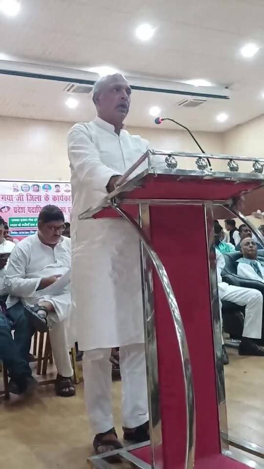 टेकारी के पूर्व विधायक अनिल कुमार शर्मा #gayaji Satya TV Gaya Bihar #Live