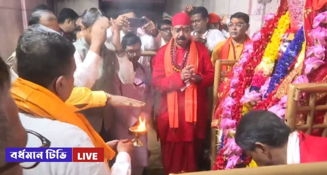 🔴 #তারাপীঠ ।। মা তারা'র মন্দিরে পুজো দিলেন মুখ্যমন্ত্রী শুভেন্দু অধিকারী : প্রচুর মানুষের ভিড় মুখ্যমন্ত্রীর আগমনকে ঘিরে
