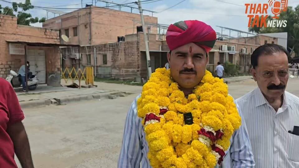 वार्ड नंबर 2 से किशन दान चारण ने भाजपा से दावेदारी पेश की