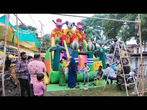 🌾 रंगरेज घाट में पारंपरिक उत्साह के साथ भरा कजलियां मेला 🎡 #कजलियां_मेला #रंगरेज_घाट #परंपरा