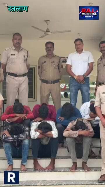 रिंगनोद थाना पुलिस का खुलासा सोलर प्लांट पर चोरी के कबाडी सहित 7 आरोपी गिरफ्तार.