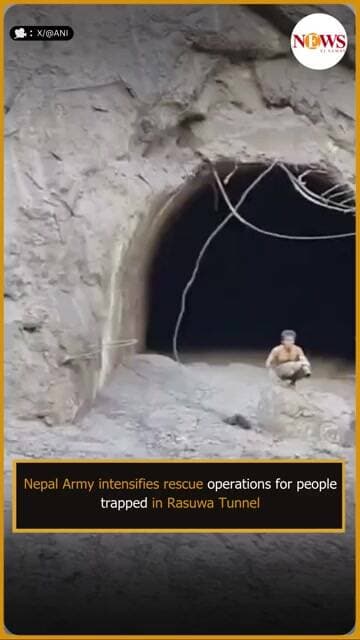 Nepal Army Rasuwa Tunnel rescue operation | Trapped workers pulled from mud | News Ei Samay