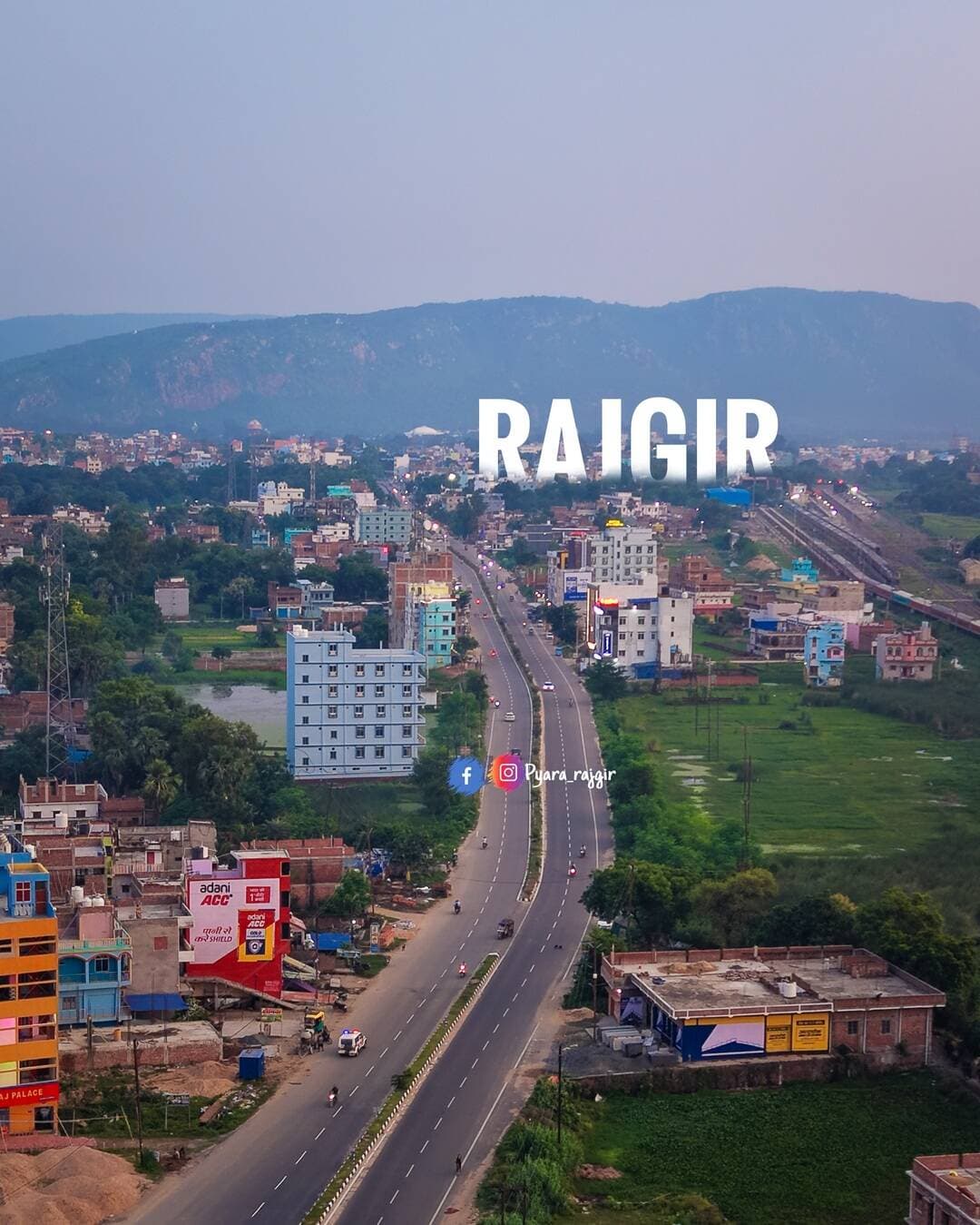 अपना स्वर्ग जैसा शहर…🥰 #pyararajgir #rajgir #swarg