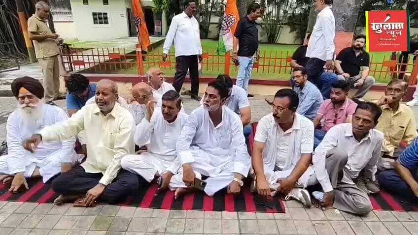 “कागजों में भर दिए गड्ढे? मौके पर दिखी बदहाल सड़क! कांग्रेस ने सिंचाई विभाग को घेरा”