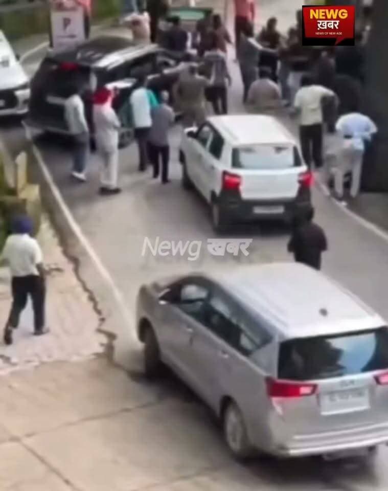 हिमाचल की पर्यटन नगरी कसौली में स्थानीय लोगों और पर्यटकों में हुई कहासुनी मारपीट तक पहुंची, वीडियो सोशल मीडिया पर हो रहा वायरल