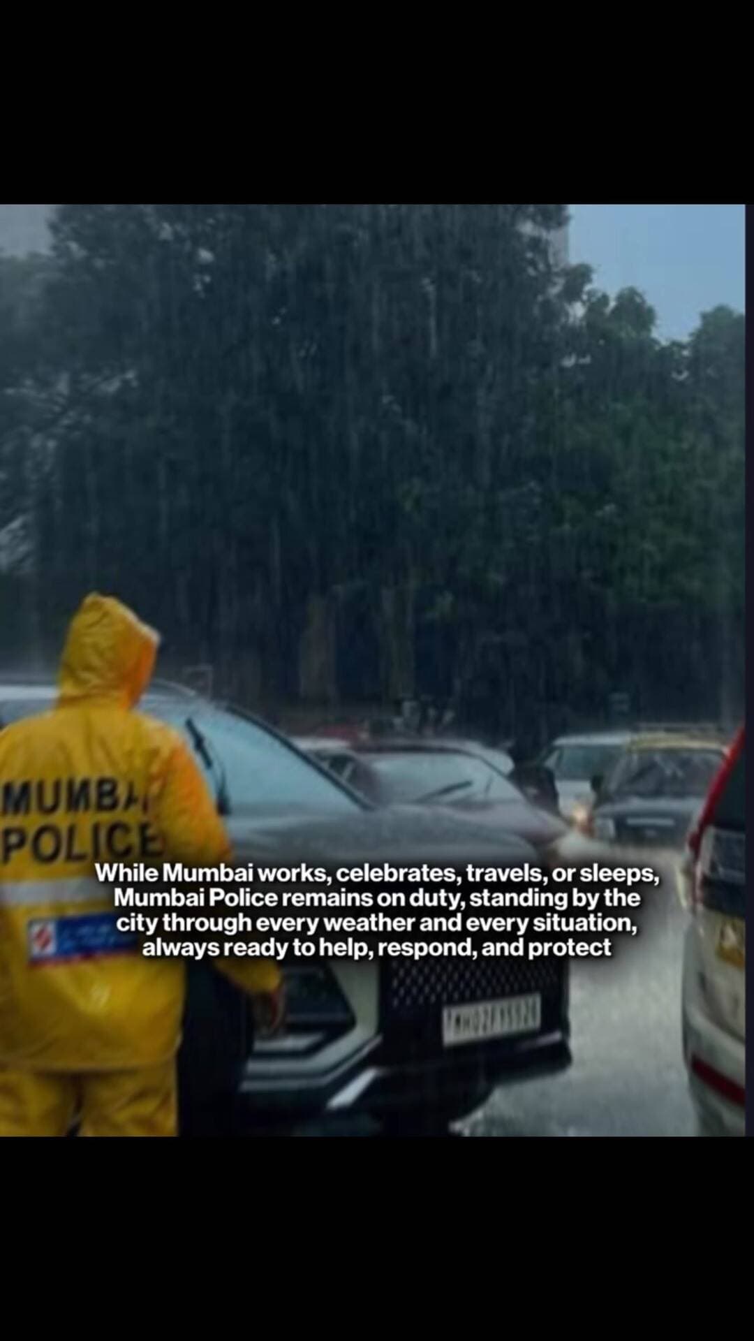 Mumbai keeps moving through every kind of weather and behind that movement are the people who keep the city safe.
From standing on the roads in pouring rain to responding when the city needs them, the Mumbai Police continues to be there for Mumbaikars.
A ₹15 crore contribution from the Adani Foundation will help add 100 new patrol cars to the Mumbai Police fleet, strengthening their ability to respond faster across the city.
A safer Mumbai is a stronger Mumbai. ❤️
Our city keeps moving because someone is always standing guard.