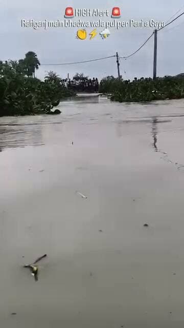 रफीगंज से भदवा के रास्ते औरंगाबाद जाने वाले रास्ते के धावा नदी पर जर्जर स्थिति वाला बनी पुलिया पूरी तरह से डूब चुकी है और लोगों की आवागमन पूरी तरह से बाधित है।
#रफीगंज
#rafiganj