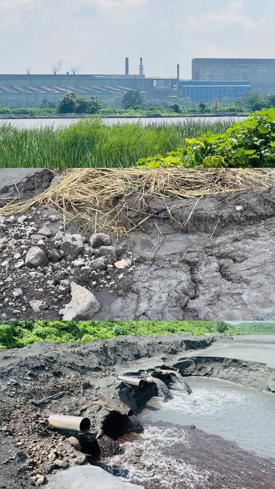 फ्लाई ऐश पोंड में धंसी पोकलेन
#bokaro