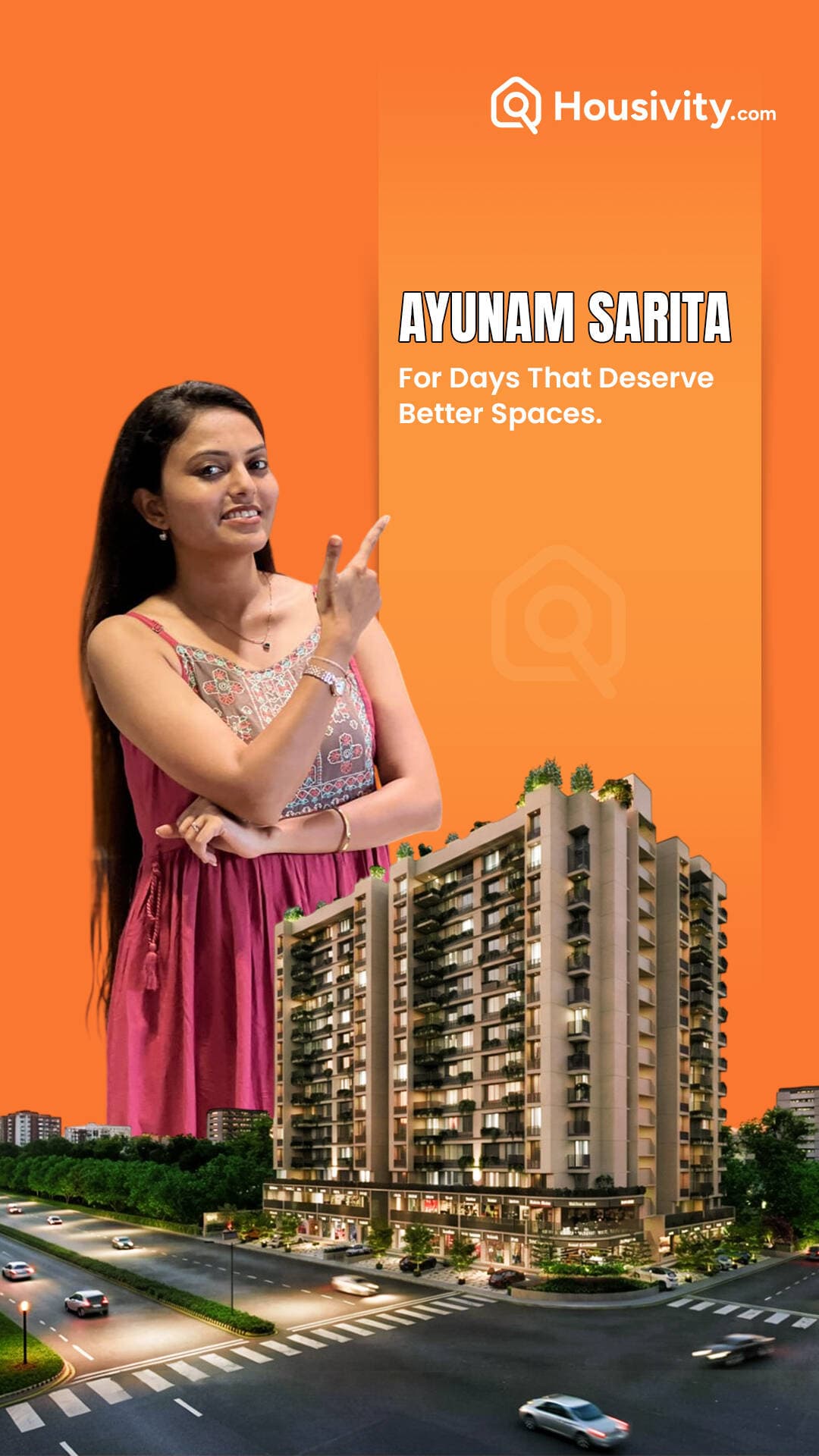 Ayunam Sarita by Ayunam Group, Randesan, Gandhinagar
✨ Project Highlights
🔹 Premium residential project offering spacious 3 BHK flats for modern family living
🔹 Located in Randesan, Gandhinagar, a fast-growing and well-connected area
🔹 Thoughtfully planned homes with ample natural light & ventilation
🔹 Close proximity to Metro & Riverfront for seamless connectivity
🔹 Peaceful surroundings with easy access to daily essentials
🔹 Designed for comfort, convenience, and a future-ready lifestyle
#AyunamSarita #AyunamGroup #Randesan #GandhinagarRealEstate #GandhinagarProperties #3BHKHomes #ModernLiving #PrimeLocation #ConnectedLiving #ResidentialProject #ApartmentLiving #HomeBuying #PropertyInvestment #NewHomes #Housivity #HousivityParMilJayega