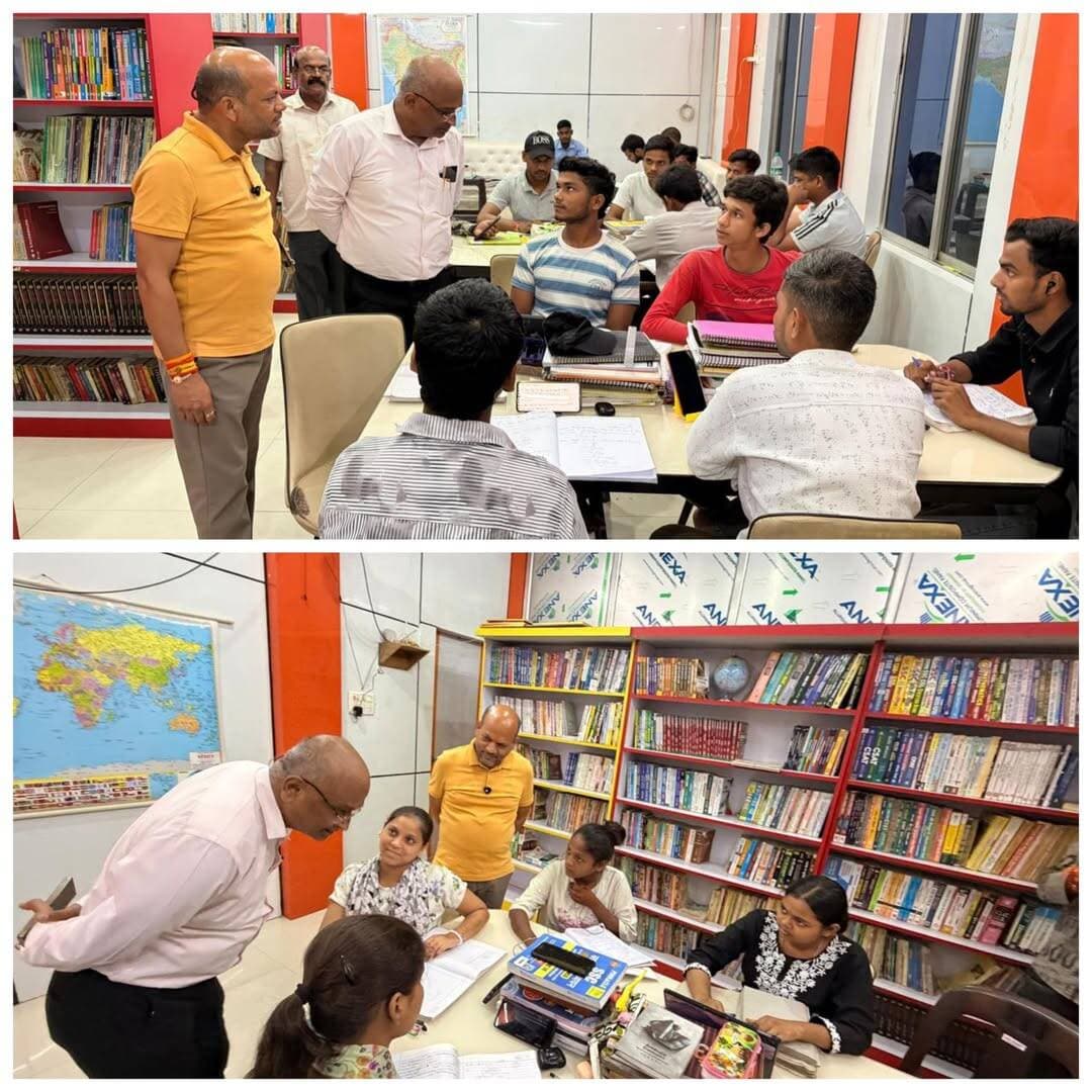 नगर पालिका अध्यक्ष एवं उपजिलाधिकारी ने नगर पालिका द्वारा संचालित पुस्तकालय का किया निरीक्षण
सुविधाओं को और व्यवस्थित करने की हुई समीक्षा , पर्याप्त शिक्षण संसाधनों की होगी व्यवस्था
पडरौना। नगर पालिका परिषद पडरौना कार्यालय के प्रथम तल पर निर्मित ब्रह्मलीन महंत अवेद्यनाथ जी महाराज पुस्तकालय का नगर पालिका अध्यक्ष विनय जायसवाल एवं उपजिलाधिकारी/अधिशासी अधिकारी राजीव निगम ने निरीक्षण किया। निरीक्षण के दौरान दोनों अधिकारियों ने पुस्तकालय की व्यवस्थाओं, साफ-सफाई, अध्ययन कक्ष एवं विद्यार्थियों को उपलब्ध कराई जा रही सुविधाओं का बारीकी से जायजा लिया।
नगर पालिका अध्यक्ष विनय जायसवाल ने कहा कि युवा किसी भी नगर और समाज की सबसे बड़ी शक्ति होते हैं। विद्यार्थियों को बेहतर शिक्षा एवं अध्ययन का वातावरण उपलब्ध कराना केवल एक सुविधा नहीं, बल्कि उनके उज्ज्वल भविष्य की दिशा में महत्वपूर्ण कदम है। इसी उद्देश्य से नगर पालिका परिषद पडरौना द्वारा पुस्तकालय में अध्ययन करने वाले छात्र-छात्राओं की सुविधाओं का लगातार ध्यान रखा जा रहा है।
उन्होंने कहा कि पुस्तकालय में आने वाले विद्यार्थियों को किसी प्रकार की असुविधा न हो, इसके लिए आवश्यक व्यवस्थाओं को और बेहतर किया जाएगा। शांत एवं सुविधाजनक वातावरण में विद्यार्थी अपनी पढ़ाई पर पूरा ध्यान केंद्रित कर सकें, इसके लिए जो भी आवश्यक सुविधाएं होंगी, उन्हें प्राथमिकता के आधार पर उपलब्ध कराने का प्रयास किया जाएगा।
उपजिलाधिकारी/अधिशासी अधिकारी राजीव निगम ने संबंधित अधिकारियों एवं कर्मचारियों को निर्देशित करते हुए कहा कि पुस्तकालय की साफ-सफाई, प्रकाश, बैठने की व्यवस्था सहित विद्यार्थियों से जुड़ी मूलभूत सुविधाओं का विशेष ध्यान रखा जाए। पुस्तकालय में आने वाले छात्र-छात्राओं को अध्ययन के दौरान किसी प्रकार की परेशानी न हो और उन्हें सकारात्मक एवं अनुकूल वातावरण मिल सके, यह सुनिश्चित किया जाए।
उन्होंने कहा कि प्रतियोगी परीक्षाओं एवं अन्य शैक्षणिक तैयारियों में जुटे विद्यार्थियों के लिए पुस्तकालय अत्यंत उपयोगी साबित हो रहा है। ऐसे में इसकी व्यवस्थाओं को बेहतर बनाए रखना नगर पालिका की महत्वपूर्ण जिम्मेदारी है।
इस अवसर पर नगर पालिका परिषद के संबंधित अधिकारी-कर्मचारी महेंद्र सिंह राजकुमार यादव विपिन जायसवाल अजय शर्मा रवि सिंह रवि शर्मा एवं पुस्तकालय में अध्ययनरत छात्र-छात्राएं शिवम मद्धेशिया सुधाकर कुशवाहा गोलू चौबे अभिषेक सिंह आर्यन शाह दिव्यंका चौरसिया गरिमा सिंह श्रेया मिश्रा उपस्थित रहे।
<nis:link nis:type=tag nis:id=kushinagarnews nis:value=KushinagarNews nis:enabled=true nis:link/> <nis:link nis:type=tag nis:id=nagarpalikapadrauna nis:value=nagarpalikapadrauna nis:enabled=true nis:link/> विनय जायसवाल Manish Kumar Jaiswal