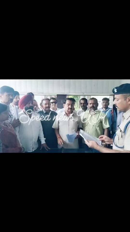 मल्लिकार्जुन खड़गे की चुनावी रैली में शुद्धीकरण मामले को लेकर कांग्रेस ने किच्छा कोतवाली में दी तहरीर