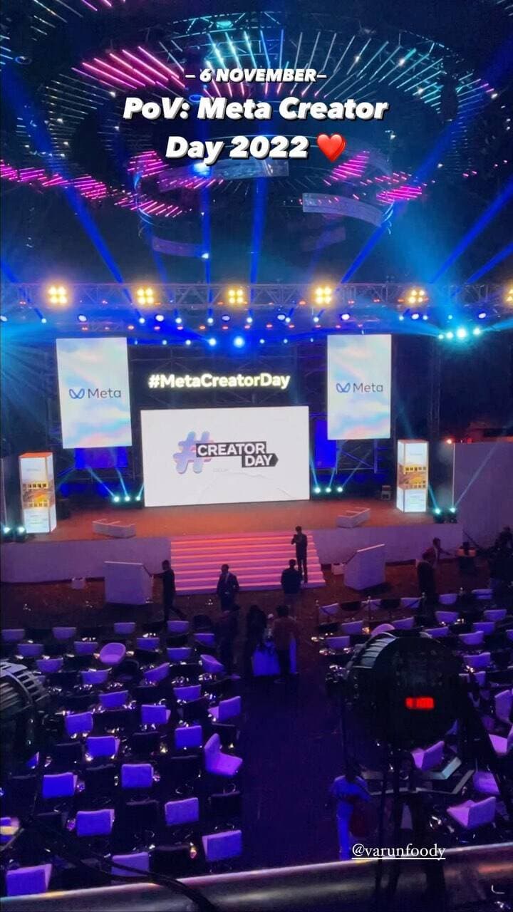 Meta Creator Day 2022❤️😍
@metaindia @creators @instagram @ladyroxpop
.
With All The Major Creators ❤️
@bhookasaand @chahat_anand @hisukriti
Follow Us @varunfoody ❤️ 🤤⚠️
.
Follow Us @varunfoody 🔥
.
Comment & Share 📍❤️
.
Hashtag:-
#metacreatorday #creator #meta #creatordayindia #avneetkaur #varundhawan #techburnerteam #akshbaghla #india #delhi #partytime #shreyasiyer #rjabhinavv #rjkarishma #indian #reels #influencer #foodies #healthyfood #bhfyp #streetfood #instagood #tasty #instagram #desifood #love #vegetarian #homecooking #southindianfood #varunfoody