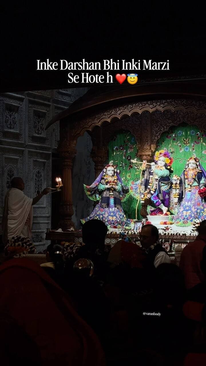 Comment if you also believe 😇❤️🤌
.
.
Iskon Temple Rohini 📍
.
.
Follow Us @varunfoody ❤️ 🤤⚠️
.
Follow Us @varunfoody 🔥
.
Comment & Share 📍❤️❤️
.
Krishna , god , Janmashtami, kisna , gopala , kirshan ji , radha krishna , iskon , iskon temple rohini , iskon temple delhi , krishan ji , govardhan , agra , vrindavan ,
.
Hashtag:-
#janmashtami #krishnajanmashtami❤️ #vrindavan #iskontemple