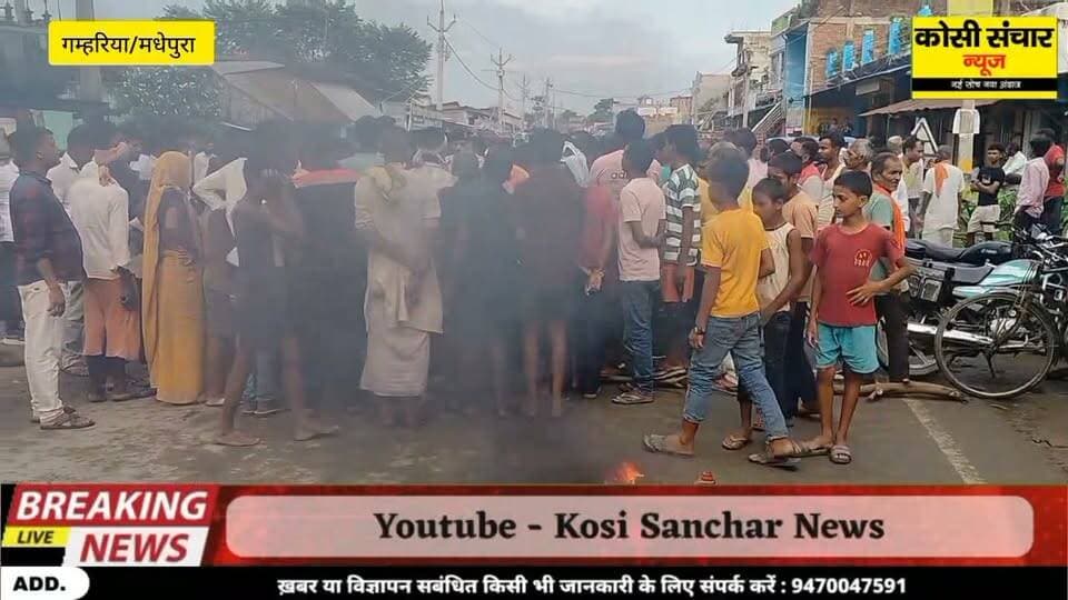 बड़ी खबर: हाई टेंशन करंट की चपेट में आने से भैंस और सूअर की हुई मौत ग्रामीणों ने सड़क जाम कर किया विरोध प्रदर्शन
#Bigbreakingnews #विरोधप्रदर्शन #विरोध #गम्हरिया