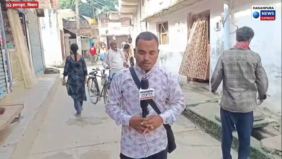 पियाउर पंचायत के बसंतनगर गांव मे नाला मरम्मती मे कार्य मे हो रही अनियमितता, लोगों ने जताई नराजगी