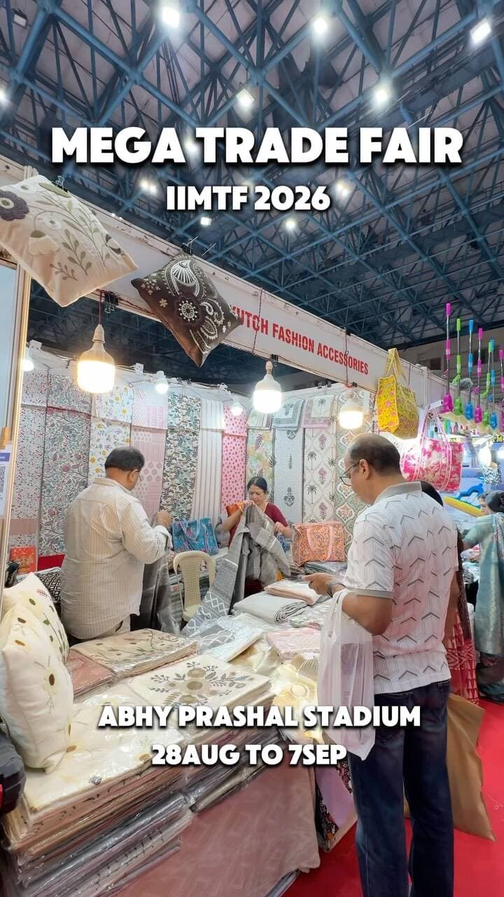 FREE FAIR ENTRY! 🎡🔥
Indore, get ready for a shopping experience like never before! 🛍️
The India International Mega Trade Fair is here with 25,000+ products, exciting offers, and lots of unique finds from across India & beyond! 🌍✨
📍 Venue: Abhay Prashal Stadium, Indore
🗓️ Dates: 28 August – 7 September 2026
🕐 Time: 11 AM – 9 PM
🎟️ Want FREE ENTRY?
Comment #IIMTF on this reel 1 hour before reaching the ticket counter to claim your free entry! 😊🔥
Don’t miss out! 🛍️🎡
#IIMTF #MegaTradeFair #Indore #IndoreEvents
