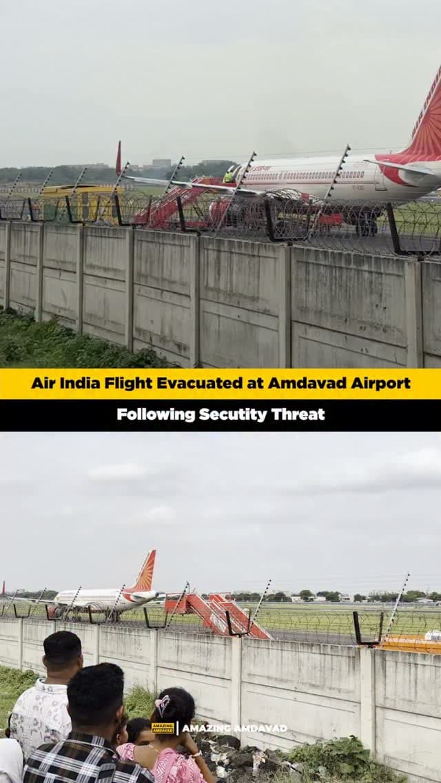 As per reports, an Air India flight from Dammam to New Delhi made an emergency landing at Ahmedabad’s Sardar Vallabhbhai Patel International Airport following a reported security threat. The aircraft was immediately moved to an isolation bay, and all passengers were safely evacuated by terminal buses. CISF, the bomb disposal squad, and emergency teams are currently inspecting the aircraft. As per preliminary reports, no suspicious objects have been found so far
(Amdavad, Airport, News, CurrentAffairs, Ahmedabad)
#amdavad #airport #airindia #currentaffaris #ahmedabad