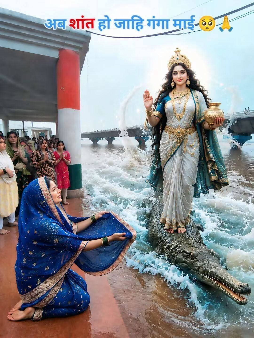 अब शांत हो जाहि हे गंगा माई । गंगा मैया <nis:link nis:type=tag nis:id=bihar nis:value=bihar nis:enabled=true nis:link/>