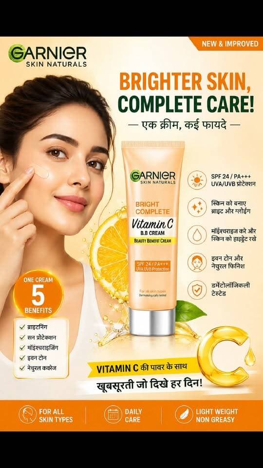 Garnier Skin Naturals Bright Complete Vitamin C BB Cream