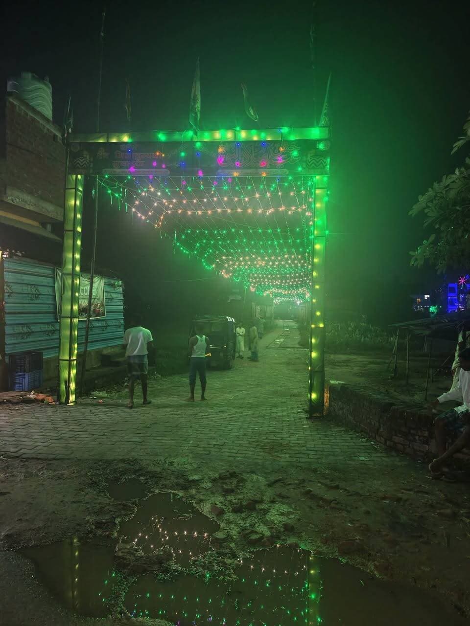12 रवि अव्वल को लेकर तैयारी तेज सजने लगे पूरे गांव....