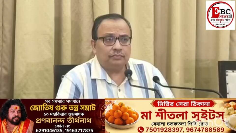 তৃণমূলকে খতম প্রসঙ্গ থেকে বকলেস পড়া বিরোধী দল, ৬০০ চিয়ার ভরানোর ক্ষমতা নেই সহ একাধিক প্রশ্নে —সাংবাদিকদের মুখোমুখি হয়ে বিস্ফোরক কুণাল ঘোষ।