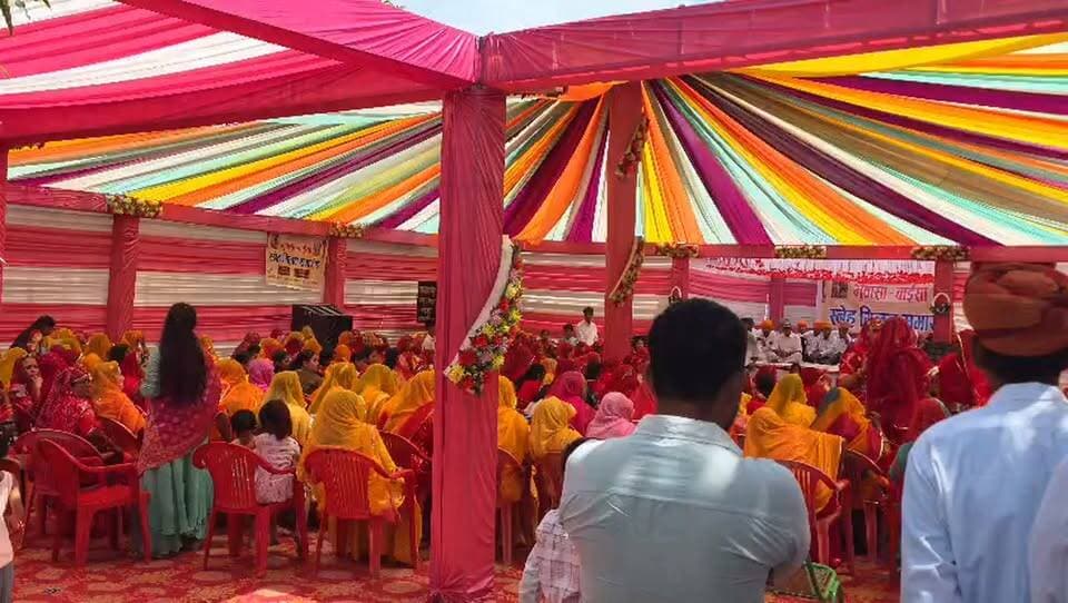 भुआसा-बाईसा स्नेह मिलन समारोह का भव्य आयोजन #live #viral #didwanajila #khabarfast #baragana