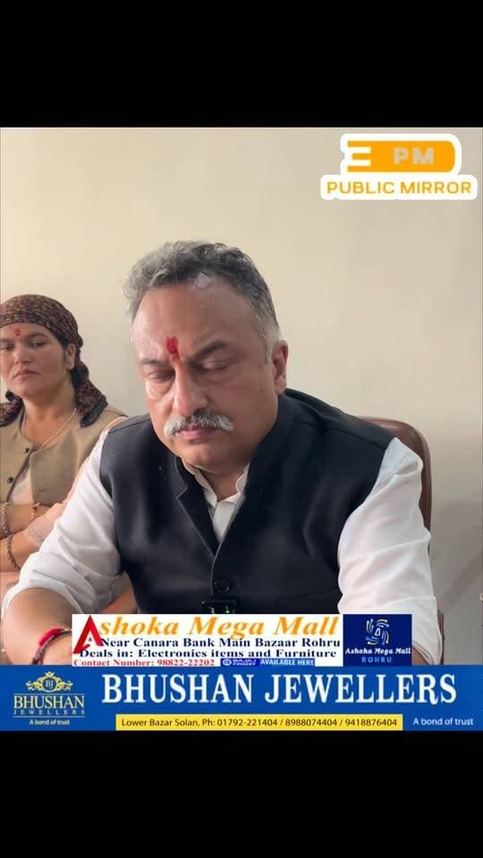 शिक्षा मंत्री रोहित ठाकुर ने कहा हम चुनावी राजनीति बाद में, विकास की राजनीति पहले करते हैं