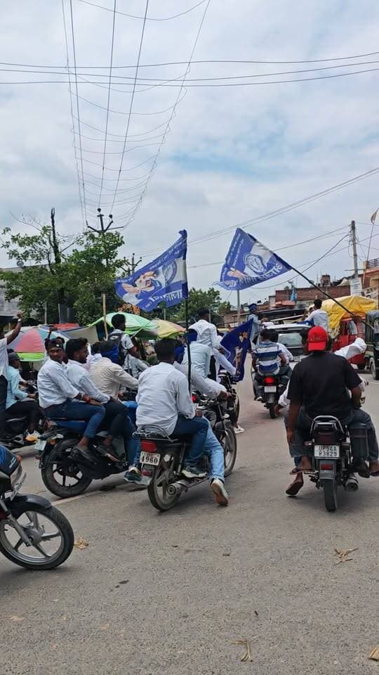 मधुबन में भीम आर्मी/चंद्रशेखर आजाद का आगमन/