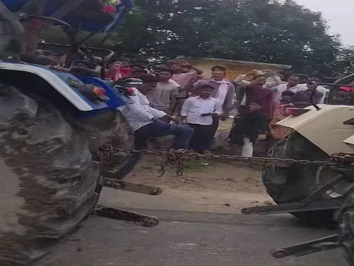 *शाहजहांपुर में ट्रैक्टर स्टंट पर पुलिस की कार्रवाई:* दो चालकों पर शांतिभंग का केस, 6 हजार का चालान और माफीनामा, थाना परौर पुलिस ने की कार्रवाई।
