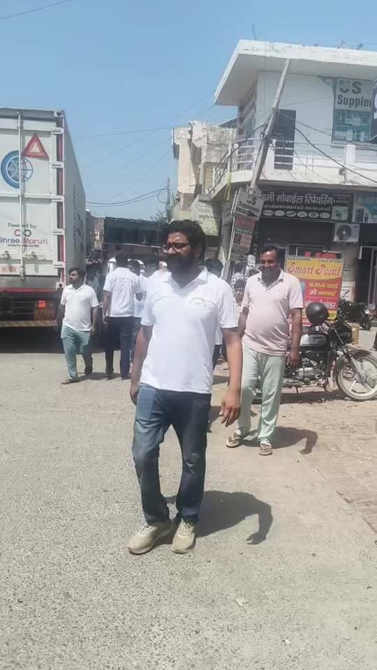 पिल्लु खेड़ा में भागवत कथा का प्रारंभ