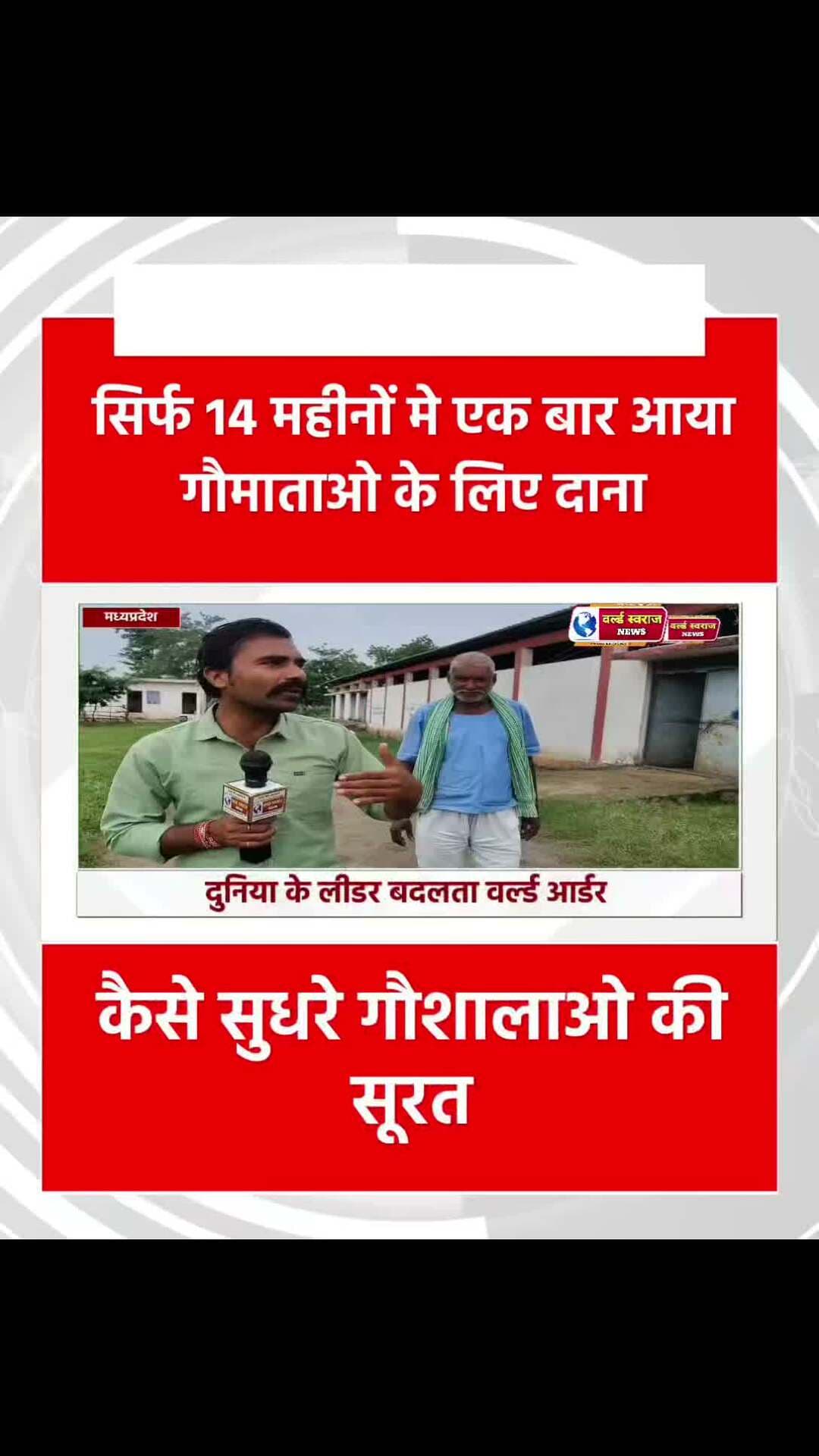 सरकारी गौशालाओ ए हाल # #viralreel #trand #MadhyaPradesh #HARDA #shortvideo #viralvi #हरदा_मध्यप्रदेश❣️ #timarni #timarni_live_47