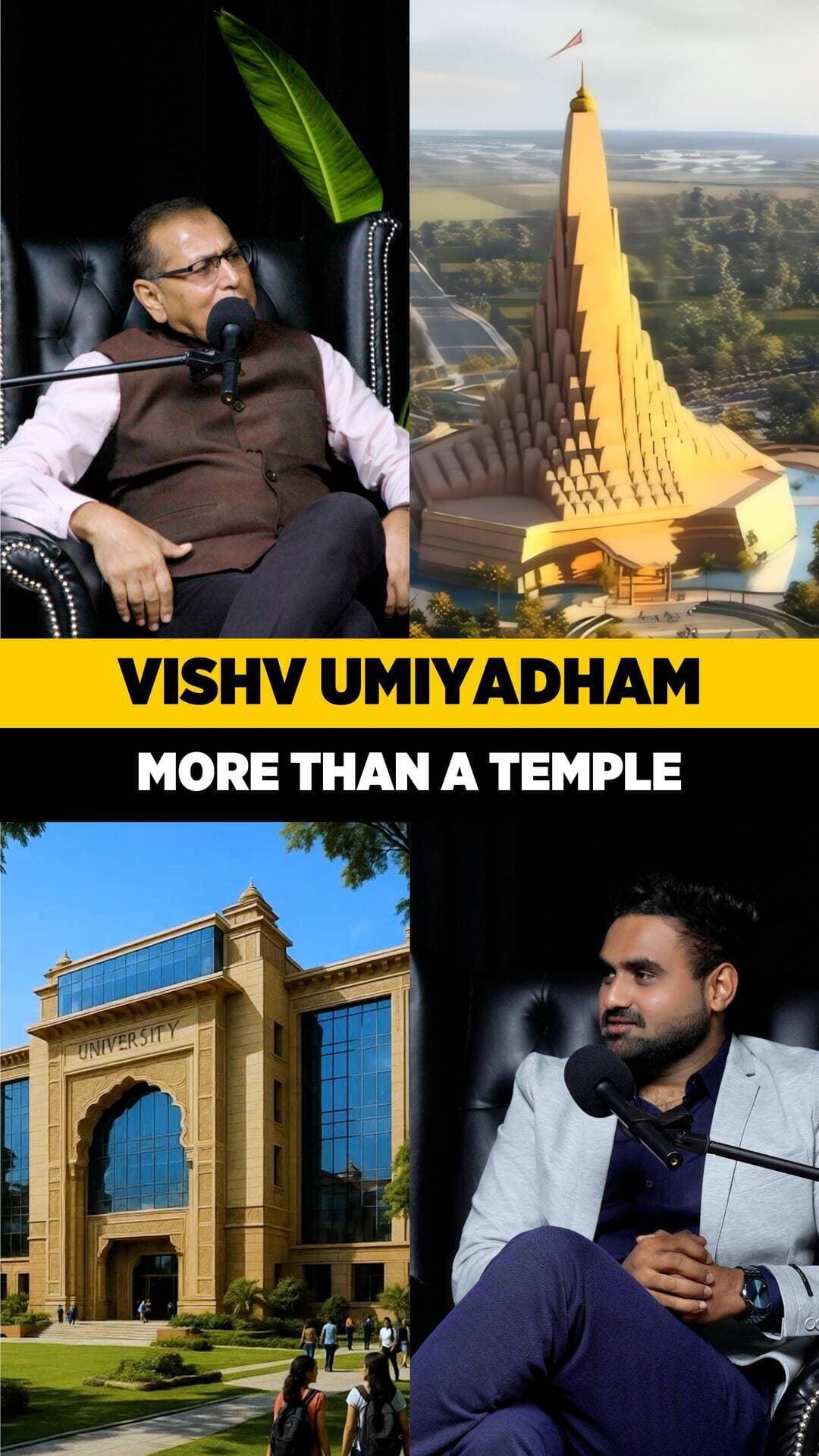 Amazing Talk With Vishv Umiya Dham President @rppatelvuf
#vishwumiyadham #umiyadham #umiya #sanatan #sanatamdharma #ahmedabad #amdavad #podcast #podcastsofinstagram #interview #amdavadcity #templesofindia #culture #podcasterlife