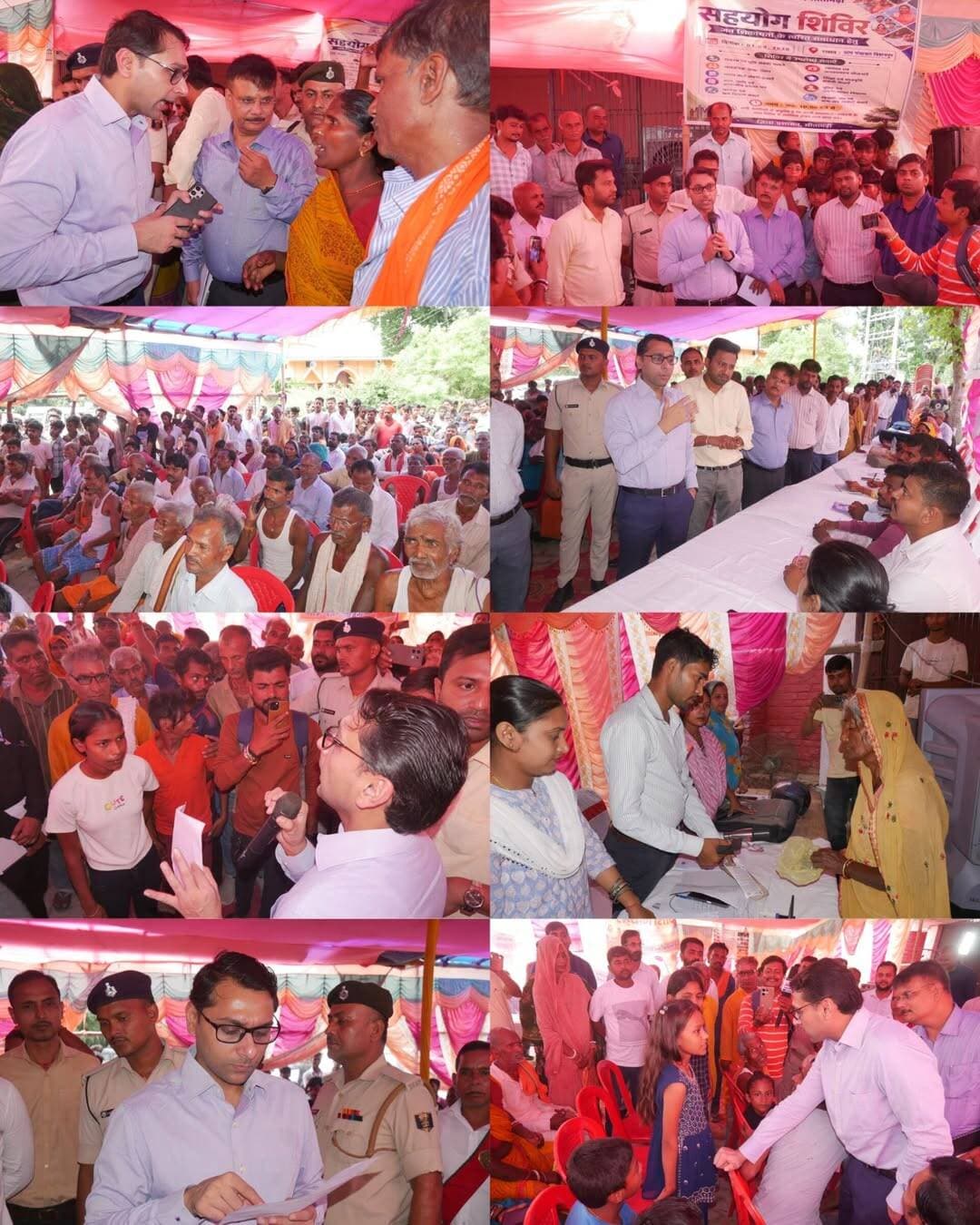 सहयोग शिविर में प्राप्त आवेदनों का समयबद्ध निष्पादन सुनिश्चित करें : जिलाधिकारी
आमजन की समस्याओं के समाधान में संवेदनशीलता और तत्परता के साथ कार्य करें : जिलाधिकारी
सहयोग शिविर में पहुंचे ग्रामीणों से जिलाधिकारी ने किया संवाद, लिया फीडबैक
जनसमस्याओं के त्वरित समाधान को लेकर जिलाधिकारी ने अधिकारियों को दिए सख्त निर्देश।
जिलाधिकारी श्री तनय सुल्तानिया ने आज डुमरा प्रखंड के ग्राम पंचायत विशनपुर स्थित मनरेगा भवन परिसर में आयोजित सहयोग शिविर का निरीक्षण किया। निरीक्षण के दौरान उन्होंने विभिन्न विभागों द्वारा लगाए गए स्टॉलों का अवलोकन किया तथा संबंधित अधिकारियों को निर्देश दिया कि शिविर में प्राप्त सभी आवेदन एवं शिकायतों का गंभीरता, संवेदनशीलता एवं पारदर्शिता के साथ निर्धारित समय-सीमा के भीतर निष्पादन सुनिश्चित किया जाए।
जिलाधिकारी ने कहा कि आमजनों की समस्याओं का त्वरित, गुणवत्तापूर्ण एवं प्रभावी समाधान जिला प्रशासन की सर्वोच्च प्राथमिकता है। उन्होंने निर्देश दिया कि शिविर में प्राप्त सभी आवेदनों को अविलंब सहयोग पोर्टल पर अपलोड किया जाए तथा उनकी नियमित मॉनिटरिंग करते हुए निर्धारित समय-सीमा के भीतर निष्पादन सुनिश्चित किया जाए।
उन्होंने विशेष रूप से राजस्व, राशन कार्ड, सामाजिक सुरक्षा पेंशन, विभिन्न प्रकार के प्रमाण-पत्र, पेयजल, स्वास्थ्य, आवास तथा अन्य जनसेवा से संबंधित मामलों का प्राथमिकता के आधार पर निष्पादन करने का निर्देश दिया।
शिविर में उपस्थित लाभार्थियों एवं ग्रामीणों से प्राप्त फीडबैक के दौरान जिलाधिकारी ने कहा कि सरकार की सभी जनकल्याणकारी योजनाओं का लाभ पात्र व्यक्तियों तक पारदर्शी, सरल एवं सुगम तरीके से पहुँचना चाहिए। उन्होंने बिचौलियों की गतिविधियों पर कड़ी निगरानी रखने तथा किसी भी प्रकार की शिकायत प्राप्त होने पर तत्काल कार्रवाई सुनिश्चित करने का निर्देश दिया।
शिविर में कई आवेदनों का निष्पादन स्वयं जिलाधिकारी के द्वारा ऑन द स्पॉट किया गया। जिलाधिकारी श्री तनय सुल्तानिया ने शिविर में उपस्थित कई लाभार्थियों से संवाद स्थापित करते हुए फीड बैक भी लिया ।
सहयोग शिविर में जिला स्तरीय पदाधिकारियों के साथ प्रखंड स्तरीय विभिन्न विभागों के पदाधिकारी, स्थानीय जनप्रतिनिधि एवं बड़ी संख्या में ग्रामीण उपस्थित थे।
Information & Public Relations Department, Government of Bihar