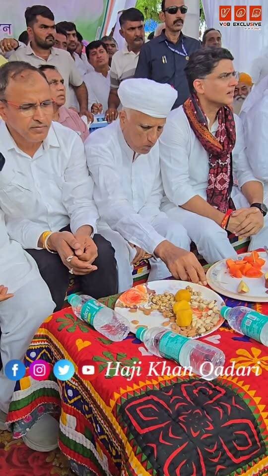 पूर्व उपमुख्यमंत्री सचिन पायलट का पूर्व मंत्री गफूर अहमद के पेट्रोल पंप पर हजारों की भीड़ ने किया...
