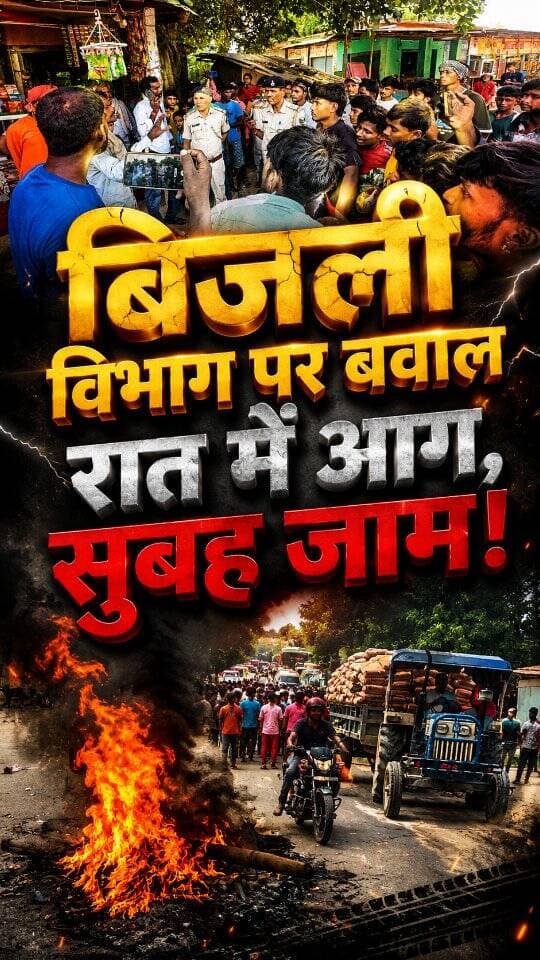 मोतिहारी: जर्जर तारों में आग के बाद फूटा जनाक्रोश, शेपुखरवा में 2 घंटे मोतिहारी मार्ग पूरी तरह ठप!
#MotihariNews #Pakridayal #Patahi #BiharNews #RoadJam