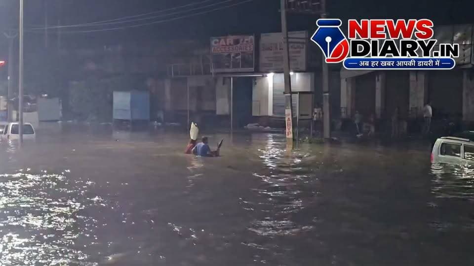 झुमरी तिलैया के महाराणा प्रताप चौक का सुंदर मनभावन दृश्य