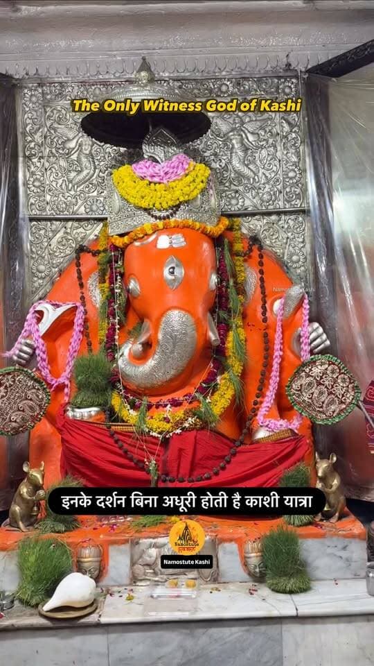 क्या आपने यहाँ दर्शन किया है?
Follow for more information @NamostuteKashi
Repost NOT Allowed 🚫
#Varanasi #NamostuteKashi #Ganpati #HiddenTemple #SakshiVinayak Ganesh Mandir Secret Temple Kashi Vishwanath