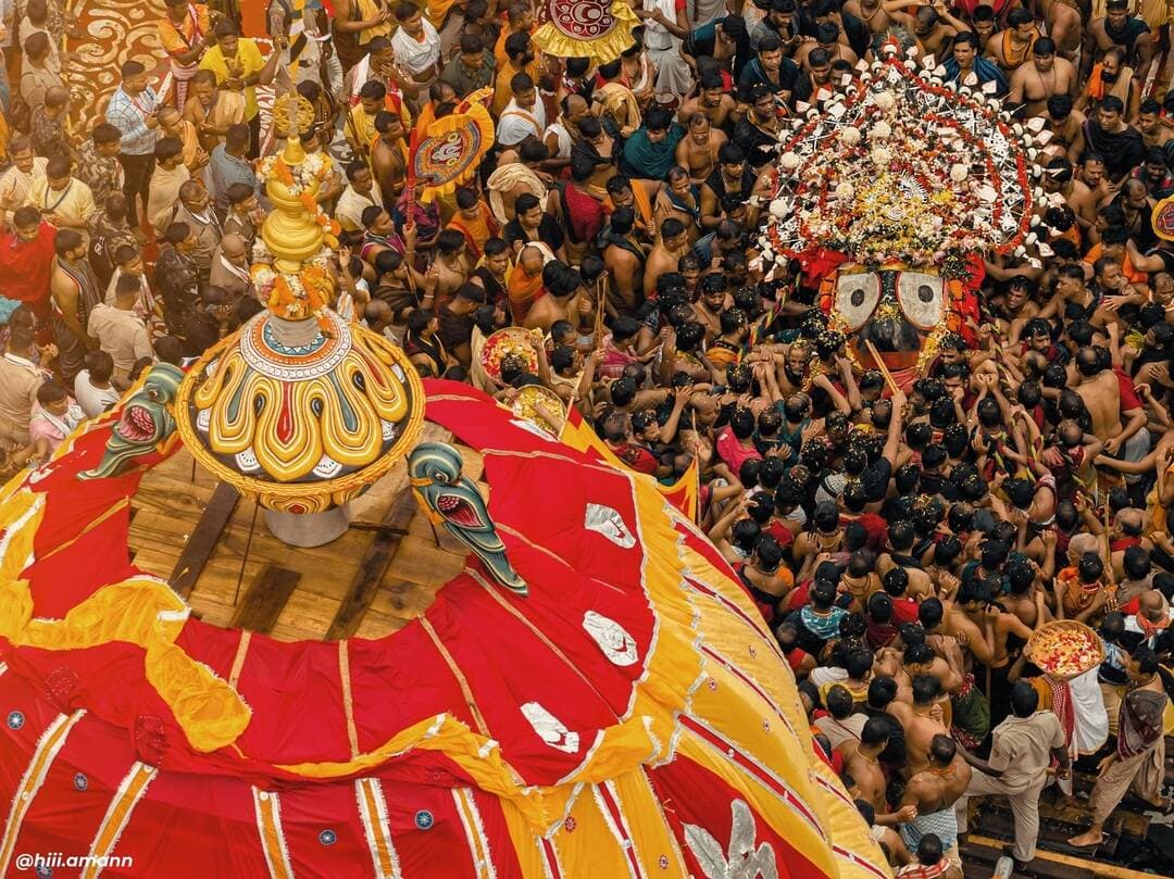 Finally The Wait Is Over, The God Of Universe Has Arrived.
Jai Jagannath ⭕️❗️⭕️
Shot on Dji mavic 4 pro @djiindia.official
<nis:link nis:type=tag nis:id=jaijagannath nis:value=jaijagannath nis:enabled=true nis:link/> <nis:link nis:type=tag nis:id=jagannath nis:value=jagannath nis:enabled=true nis:link/> <nis:link nis:type=tag nis:id=rathyatra nis:value=rathyatra nis:enabled=true nis:link/> <nis:link nis:type=tag nis:id=rathyatra2025 nis:value=rathyatra2025 nis:enabled=true nis:link/> <nis:link nis:type=tag nis:id=odisha nis:value=odisha nis:enabled=true nis:link/> <nis:link nis:type=tag nis:id=festival nis:value=festival nis:enabled=true nis:link/> <nis:link nis:type=tag nis:id=djimavic4pro nis:value=djimavic4pro nis:enabled=true nis:link/> <nis:link nis:type=tag nis:id=trending nis:value=trending nis:enabled=true nis:link/> <nis:link nis:type=tag nis:id=jagannathrathyatra nis:value=jagannathrathyatra nis:enabled=true nis:link/>