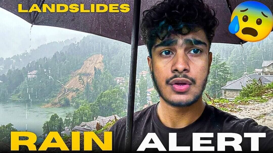Nainital RAINFALL Alert 🚨 - Landslides 😰 | Nainital September Travel Guide | Nainital Budget Hotels