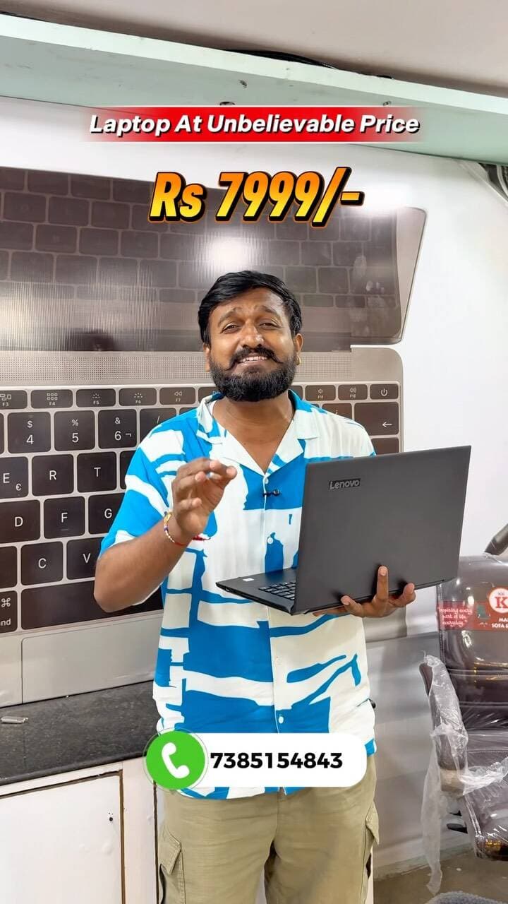 💻🔥 नांदेडमध्ये Laptop-Computer वर भन्नाट ऑफर! 🔥
✨ Refurbished Laptop फक्त ₹7,999 पासून
🖥️ Desktop Computer फक्त ₹5,999 पासून
🤯 आणि ₹3,31,000 किमतीचा Laptop फक्त ₹4,000 पासून मिळण्याची संधी!
⏳ ऑफर आहे Limited Time साठी आणि Stock सुद्धा Limited आहे… त्यामुळे उशीर करण्याआधी आजच भेट द्या!
📍 IT Planet, वर्कशॉप कॉर्नर, नांदेड
#Nanded #LaptopOffer #RefurbishedLaptop #ComputerOffer #ITPlanet