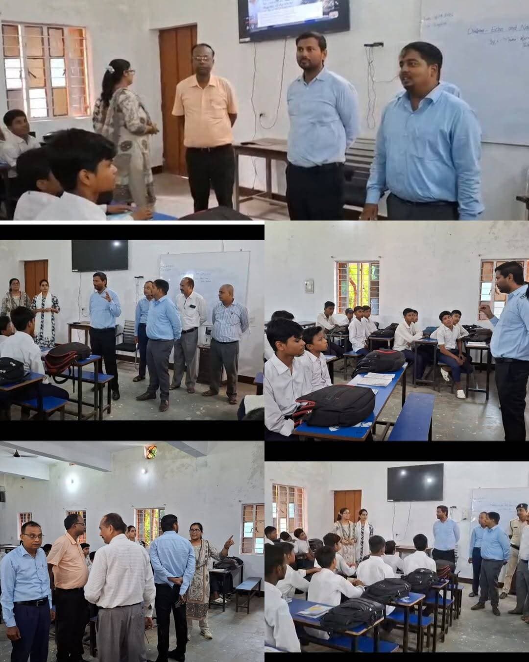 सीतामढ़ी सदर एसडीओ आनंद कुमार ने किया मॉडल विद्यालय का निरीक्षण, बच्चों को पढ़ाई के साथ खेलकूद के लिए किया प्रेरित
सीतामढ़ी। जिला पदाधिकारी श्री सुल्तानिया के निर्देशानुसार जिले के नव-उत्क्रमित/स्थापित सरस्वती विद्या निकेतन (मॉडल स्कूल) में विद्यार्थियों के शैक्षणिक वातावरण एवं विद्यालय में संचालित गतिविधियों की निगरानी को लेकर पदाधिकारियों को विद्यालयों से संबद्ध किया गया है। इसी क्रम में सीतामढ़ी सदर के अनुमंडल पदाधिकारी श्री आनंद कुमार ने बुधवार को सीतामढ़ी उच्च विद्यालय, डुमरा का निरीक्षण किया।
निरीक्षण के दौरान अनुमंडल पदाधिकारी ने विद्यालय के शैक्षणिक माहौल, पठन-पाठन की व्यवस्था, विद्यार्थियों की उपस्थिति, शिक्षकों की भूमिका तथा विद्यालय में उपलब्ध सुविधाओं का जायजा लिया। उन्होंने विद्यालय प्रबंधन एवं शिक्षकों से शैक्षणिक गतिविधियों से संबंधित जानकारी ली और विद्यार्थियों को गुणवत्तापूर्ण शिक्षा उपलब्ध कराने पर विशेष जोर दिया।
बच्चों से किया संवाद, पढ़ाई के प्रति बढ़ाया उत्साह
निरीक्षण के दौरान एसडीओ श्री आनंद कुमार ने विद्यार्थियों से सीधे संवाद किया। उन्होंने बच्चों से उनकी पढ़ाई, रुचि और भविष्य की योजनाओं के बारे में जानकारी ली तथा उन्हें नियमित रूप से विद्यालय आने, मन लगाकर पढ़ाई करने और अपने लक्ष्य को निर्धारित कर आगे बढ़ने के लिए प्रेरित किया।
उन्होंने विद्यार्थियों को समझाया कि आज के समय में केवल पाठ्य पुस्तकों का ज्ञान ही पर्याप्त नहीं है, बल्कि अनुशासन, आत्मविश्वास, सामान्य ज्ञान, तकनीकी जानकारी, खेलकूद और अन्य सह-शैक्षणिक गतिविधियों में भागीदारी भी व्यक्तित्व विकास के लिए आवश्यक है। उन्होंने बच्चों को अपनी प्रतिभा पहचानने और निरंतर मेहनत करने का संदेश दिया।
खेलकूद को बताया शिक्षा का महत्वपूर्ण हिस्सा
एसडीओ ने विद्यार्थियों को खेलकूद के प्रति भी जागरूक और प्रोत्साहित किया। उन्होंने कहा कि खेल शरीर को स्वस्थ रखने के साथ-साथ बच्चों में अनुशासन, टीम भावना, नेतृत्व क्षमता और आत्मविश्वास का विकास करता है। विद्यार्थियों से पढ़ाई के साथ अपनी रुचि के खेल में सक्रिय रूप से भाग लेने का आह्वान किया गया।
उन्होंने विद्यालय में खेल गतिविधियों को बढ़ावा देने तथा विद्यार्थियों को उपलब्ध खेल सुविधाओं का बेहतर उपयोग करने पर भी जोर दिया।
आधुनिक संसाधनों के बेहतर उपयोग पर जोर
मॉडल विद्यालयों में स्मार्ट क्लासरूम, ई-लाइब्रेरी, विज्ञान एवं कंप्यूटर की आधुनिक प्रयोगशालाओं तथा खेलकूद की बेहतर व्यवस्था किए जाने को लेकर निरीक्षण के दौरान एसडीओ ने इन संसाधनों के नियमित एवं प्रभावी उपयोग पर जोर देते हुए कहा कि आधुनिक सुविधाओं का वास्तविक लाभ तभी विद्यार्थियों तक पहुंचेगा, जब उनका उपयोग गुणवत्तापूर्ण शिक्षा के लिए नियमित रूप से किया जाए।
उन्होंने शिक्षकों को विद्यार्थियों की शैक्षणिक जरूरतों पर विशेष ध्यान देने तथा जिन बच्चों को किसी विषय में कठिनाई हो रही है, उन्हें अतिरिक्त सहयोग देने की बात कही। कमजोर विद्यार्थियों के लिए संचालित Remedial Classes जैसी व्यवस्थाओं को प्रभावी बनाने पर भी जोर दिया गया।
विद्यालय के शैक्षणिक वातावरण को बेहतर बनाने का संदेश
अनुमंडल पदाधिकारी ने विद्यालय प्रशासन एवं शिक्षकों से कहा कि विद्यार्थियों को बेहतर शैक्षणिक वातावरण उपलब्ध कराना सामूहिक जिम्मेदारी है। उन्होंने नियमित पठन-पाठन के साथ विद्यार्थियों की उपस्थिति बढ़ाने, उनकी रुचि के अनुरूप गतिविधियों को प्रोत्साहित करने तथा विद्यालय में सकारात्मक एवं अनुशासित वातावरण बनाए रखने पर बल दिया।
एसडीओ श्री आनंद कुमार ने विद्यार्थियों को यह भी जानकारी दी कि अगले सप्ताह शनिवार को विद्यालय में क्विज प्रतियोगिता आयोजित की जाएगी। उन्होंने बच्चों को प्रतियोगिता में उत्साहपूर्वक भाग लेने के लिए प्रेरित करते हुए कहा कि ऐसी प्रतियोगिताएं विद्यार्थियों के सामान्य ज्ञान, तर्कशक्ति, आत्मविश्वास एवं प्रतिस्पर्धात्मक क्षमता को विकसित करने में महत्वपूर्ण भूमिका निभाती हैं। उन्होंने विद्यार्थियों से अभी से इसकी तैयारी शुरू करने और बेहतर प्रदर्शन के लिए नियमित अध्ययन करने का आह्वान किया।
निरीक्षण के दौरान विद्यार्थियों में भी खासा उत्साह देखा गया। एसडीओ द्वारा बच्चों से सीधे संवाद किए जाने और उन्हें आगे बढ़ने के लिए प्रेरित किए जाने से विद्यार्थियों में आत्मविश्वास का संचार हुआ।
जिला प्रशासन की इस पहल का उद्देश्य मॉडल विद्यालयों में शिक्षा की गुणवत्ता को मजबूत करने के साथ-साथ विद्यार्थियों के सर्वांगीण विकास के लिए बेहतर शैक्षणिक एवं सह-शैक्षणिक वातावरण तैयार करना है।
Information & Public Relations Department, Government of Bihar Bihar Education Department