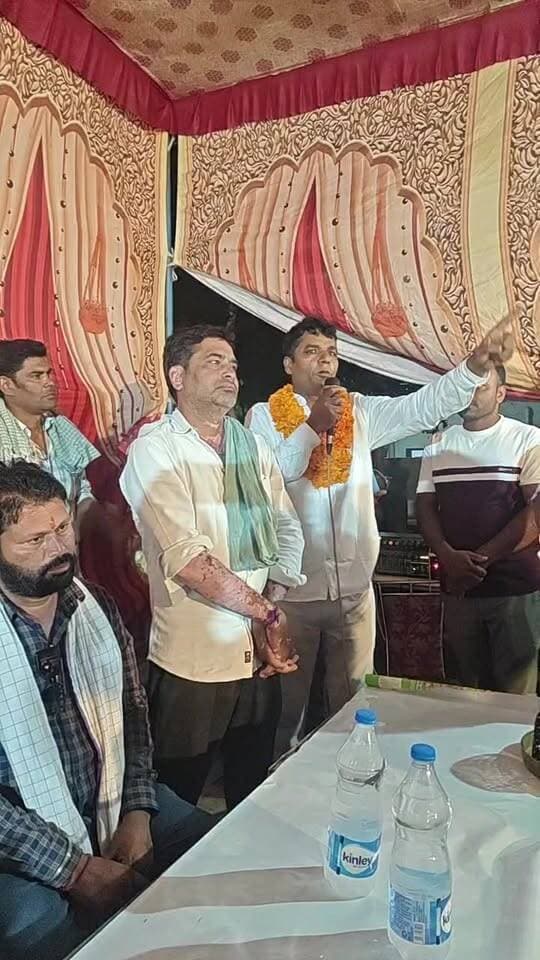 वार्ड 23 में पवन विमला सारण के समर्थन में खुला चुनावी कार्यालय, विधायक अनिल शर्मा कर रहे कार्यालय उद्घाटन।