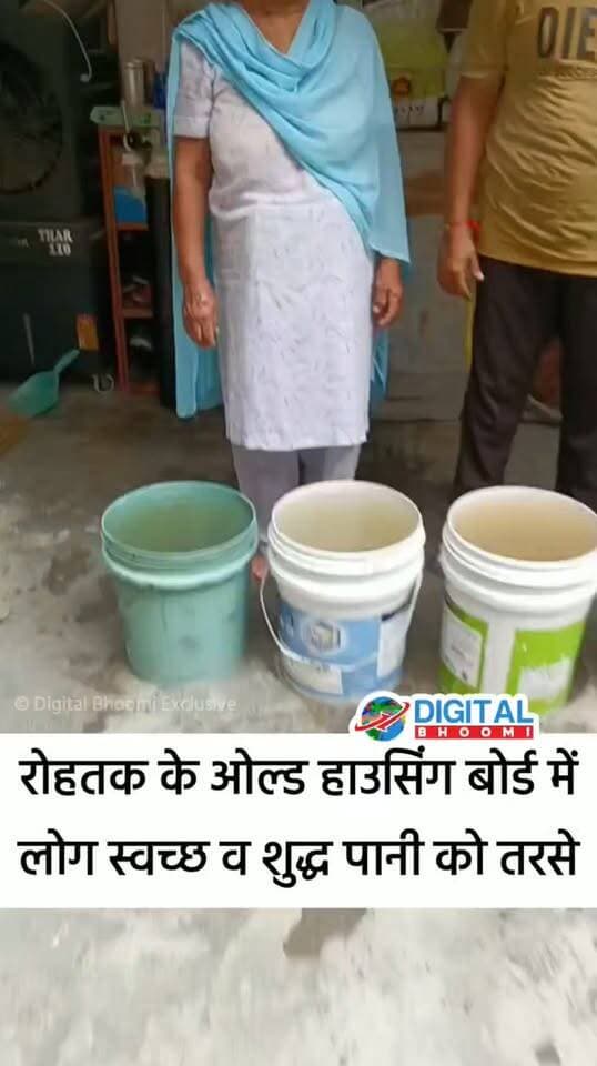 रोहतक के ओल्ड हाउसिंग बोर्ड में लोग स्वच्छ व शुद्ध पानी को तरसे: कई दिनों से आ रहा गंदा पानी
.
#rohtak #haryana #news #digitalbhoomi #db #explore