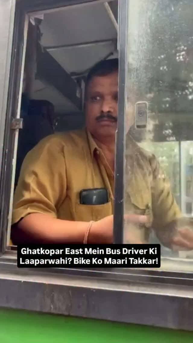 Ghatkopar East Mein Bus Driver Ki Laaparwahi?