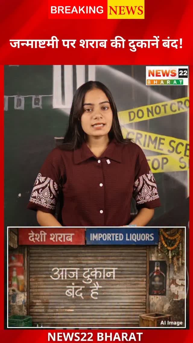 छत्तीसगढ़ में 4 सितंबर को श्रीकृष्ण जन्माष्टमी के मौके पर Dry Day रहेगा। शराब की दुकानें, बार, क्लब और भांग की बिक्री बंद रहेगी। उल्लंघन पर कार्रवाई होगी।
#Chhattisgarh #DryDay #Janmashtami #KrishnaJanmashtami #Raipur ChhattisgarhNews LiquorBan BreakingNews News22Bharat