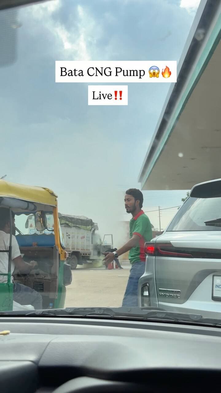 Bach gye aaj toh CNG Pump par Live Incident 😱‼️
Follow For More : @fbd_mohit ❤️